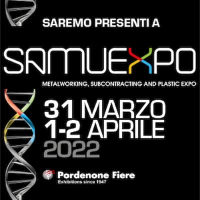 Additive manufacturing: dal 31 marzo al 2 aprile ti aspettiamo a SamuExpo, presso la fiera di Pordenone